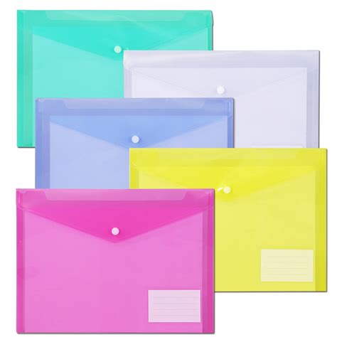 Amazon.com: Pocket File Folders Plastic.